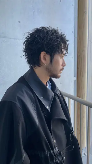 パーマ メンズ fifth 武正 琉生のヘアスタイル