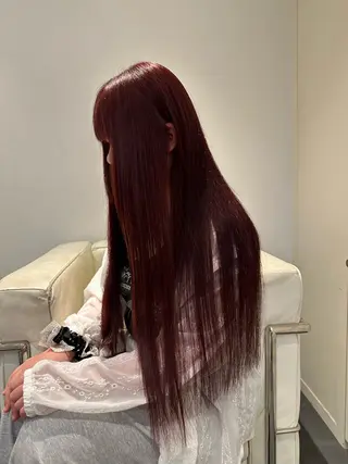カラー 松本 るりのヘアスタイル