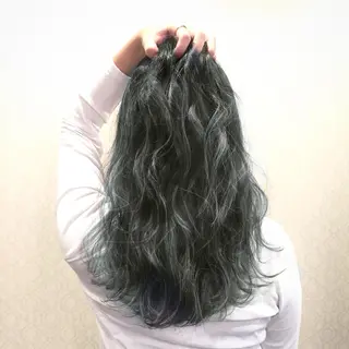 セミロング カラー メンズ特化美容師 カラー専門ぺーターのヘアスタイル