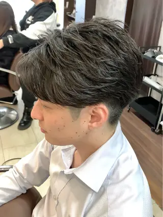 メンズ 佐藤大翔🌐縮毛矯正 🌐メンズパーマのヘアスタイル