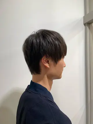 ショート メンズ オオシマ ミユのヘアスタイル