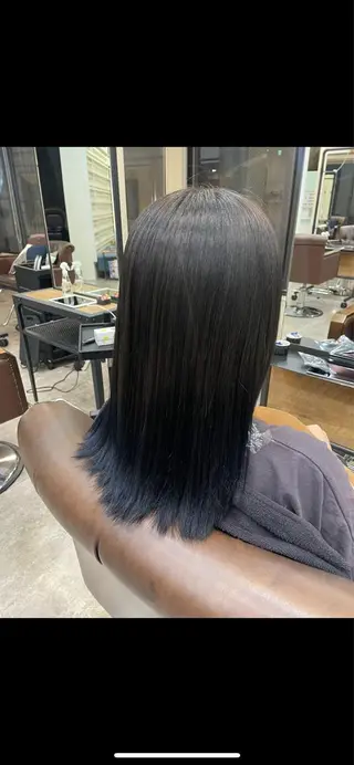 セミロング RISAKO ✨艶髪職人のヘアスタイル
