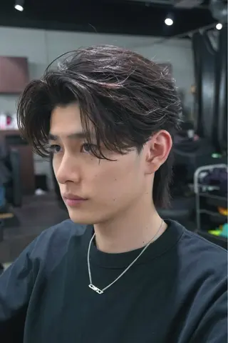 パーマ メンズ 湖城 恵吾のヘアスタイル