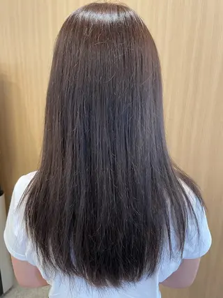 ロング カラー 昼田 陸のヘアスタイル