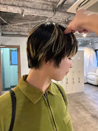 ショート カラー yu maのヘアスタイル