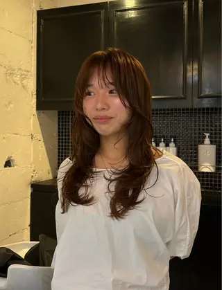ロング レディースカット🎀 NANAHAのヘアスタイル