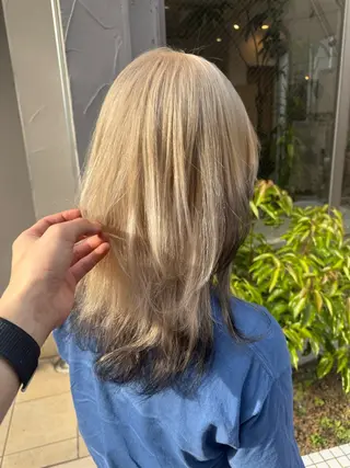 セミロング カラー 🌓ショート/ウルフ /ハイトーン/大夢のヘアスタイル