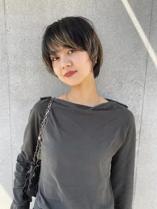 ショート カラー センスをお届けします 大谷将生infpのヘアスタイル