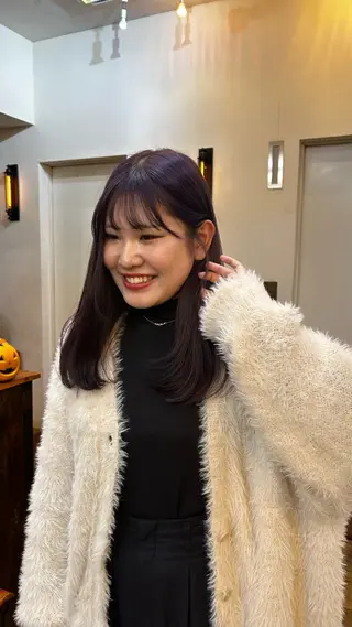 ロング momoka 表参道のヘアスタイル