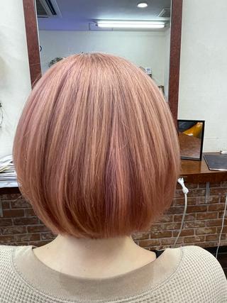 ショート カラー 桧山 真のヘアスタイル