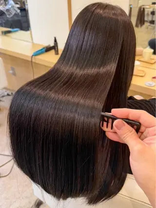ロング 奥野 蓮のヘアスタイル