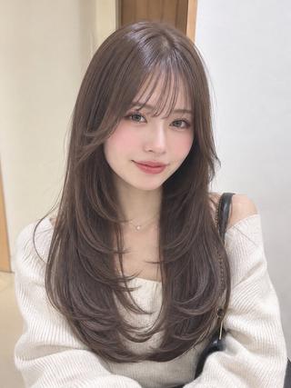 ロング レイヤーカット 🇰🇷SAYAの眉毛・アイブロウイメージ
