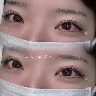 マツエク・マツパ angelica🪽 m.otaniのマツエク・マツパデザイン