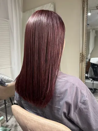 セミロング カラー 28日空き◎髪質改善 misatoのヘアスタイル