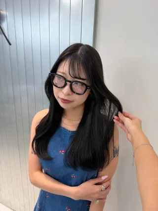 ロング カラー noa🎀美髪縮毛/ 透明感カラーのヘアスタイル