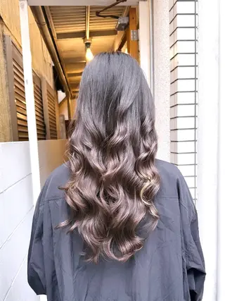 ロング パーマ 吉田 光佑のヘアスタイル