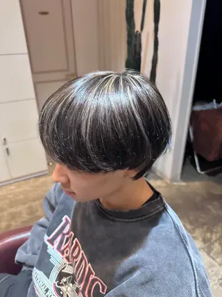 カラー メンズ BLUE.🌀/ ｷﾖｶのヘアスタイル
