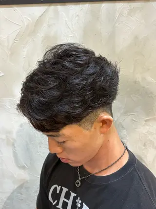 ショート パーマ メンズ YUUTO 【メンズ限定】のヘアスタイル