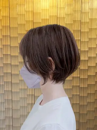 ミディアム メンズ✂️レディス 岩井勇磨のヘアスタイル
