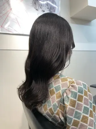 セミロング 艶髪/ショート/ ボブ/なつきのヘアスタイル