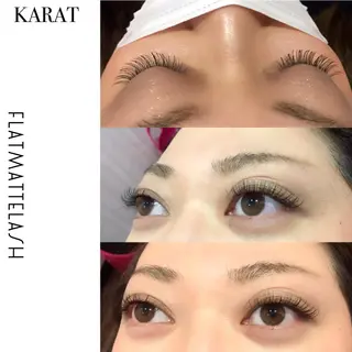 マツエク・マツパ ★KAEDE★伊勢崎 【KARAT】のマツエク・マツパデザイン