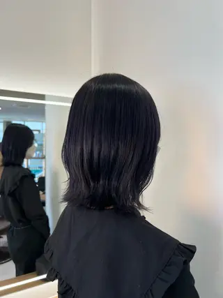 ミディアム カラー MAI🌸 韓国風style🫧のヘアスタイル