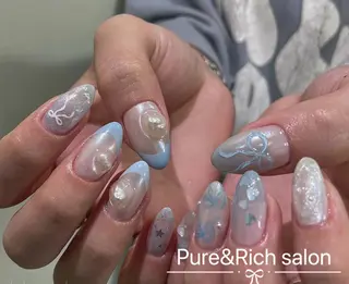 ネイル Pure&Rich Nailのネイルデザイン
