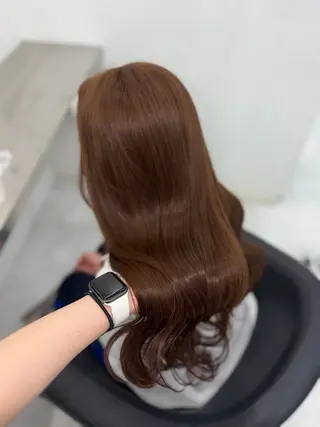 ロング カラー ヘアアレンジ 透明感カラー🎀艶髪 Anju/渋谷🎀のヘアスタイル
