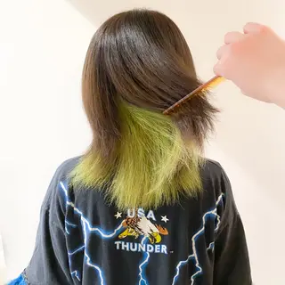 カラー 艶カラー🫧 猿渡 響のヘアスタイル