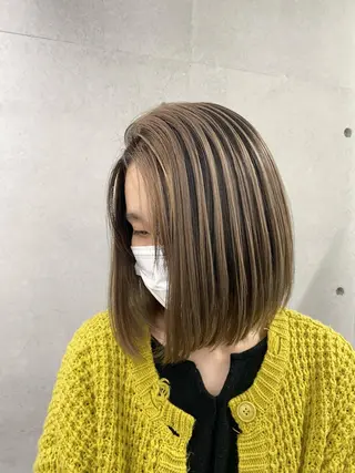 カラー 草島 友樹のヘアスタイル