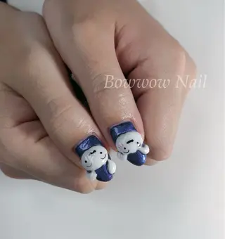 ネイル Bow wow Nail さや🧸のネイルデザイン