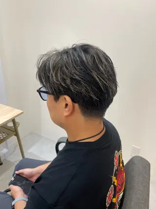メンズ ✨透明感カラー✨ 🌈艶カラー🌈のヘアスタイル