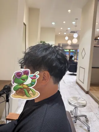 パーマ メンズ Blossom 大山imafujiのヘアスタイル