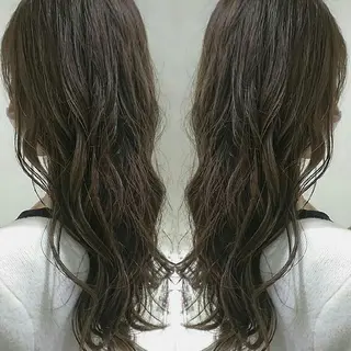 ロング カラー センター南 SEIJIのヘアスタイル