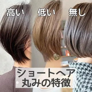 ショート 縮毛矯正/艶髪/ 透明感カラー/たくまのヘアスタイル