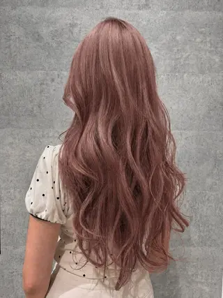 ロング カラー FOX 新菜のヘアスタイル