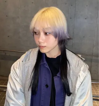 カラー 🌈メンズパーマ🌈 メンズカットアリサのヘアスタイル