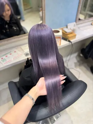 ロング カラー 🦋ブリーチ/カラー 専門AYA💖のヘアスタイル