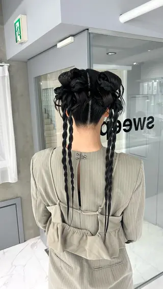 ❤︎REIKA❤︎ ブリーチなしWカラーのヘアスタイル