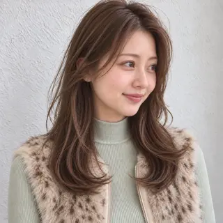 ロング カラー 銀座/モテ🤍垢抜け レイヤー/あさみのヘアスタイル