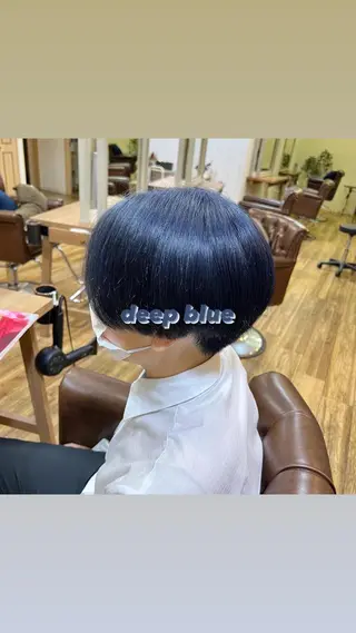 カラー 染矢 優希のヘアスタイル