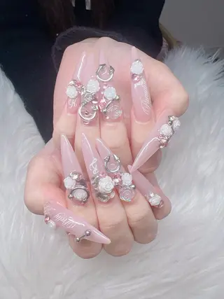 ネイル Lee Nails チップ長さだし専門店のネイルデザイン