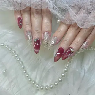 ネイル Blue daisy RIN🎀のネイルデザイン