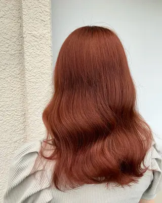 セミロング カラー 坂 瑞希のヘアスタイル