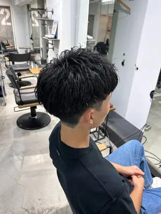 ショート メンズ 岩城 滉成のヘアスタイル
