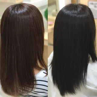 セミロング カラー AVANCE 長尾 尚悟のヘアスタイル