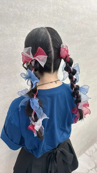 ロング ヘアアレンジ 韓国/アイドルヘア 🎀みづきのヘアスタイル