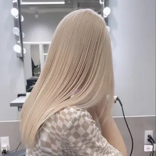 ミディアム カラー ダブルカラー メンズパーマ大成のヘアスタイル