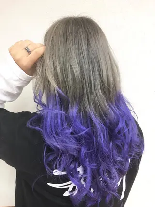カラー 最高級エクステ /羽エクステ白石宇由のヘアスタイル