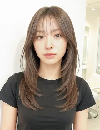 ロング カラー NOA れいなのヘアスタイル